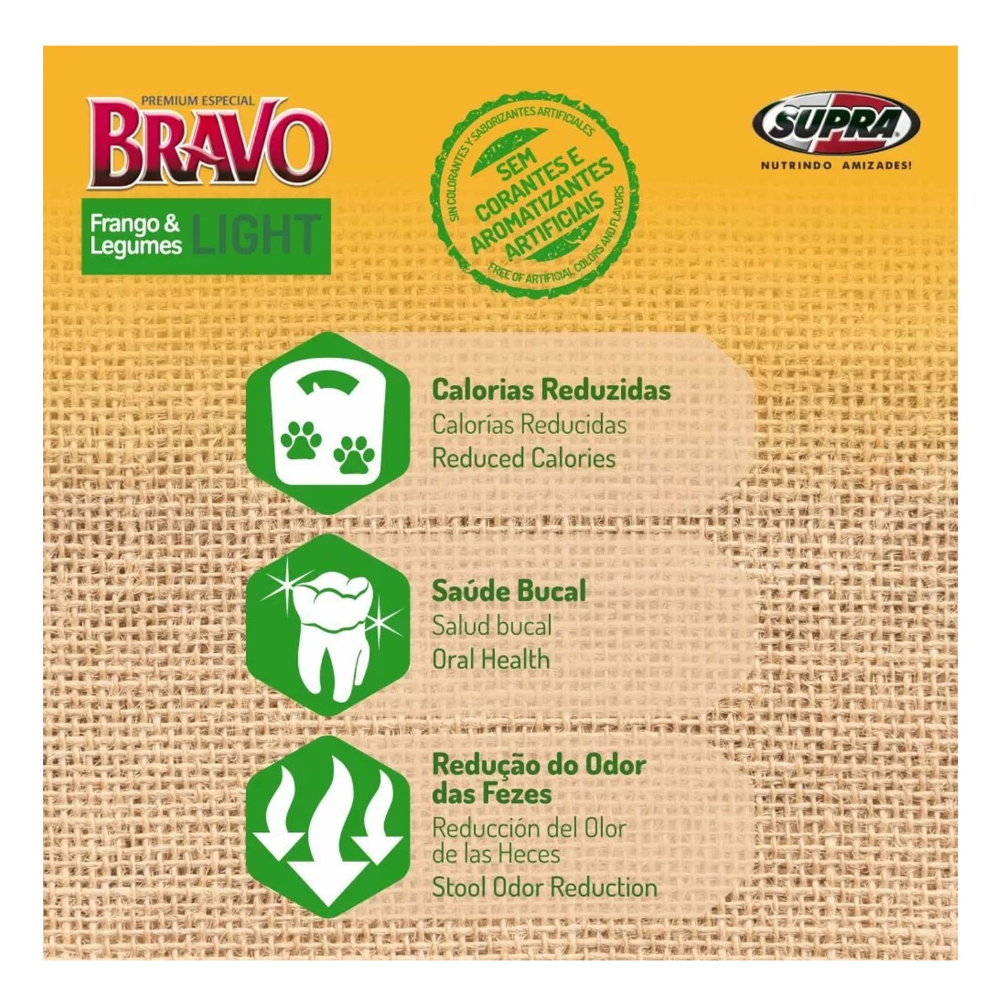 Bravo Pollo Vegetales Light alimento perros detalle 3