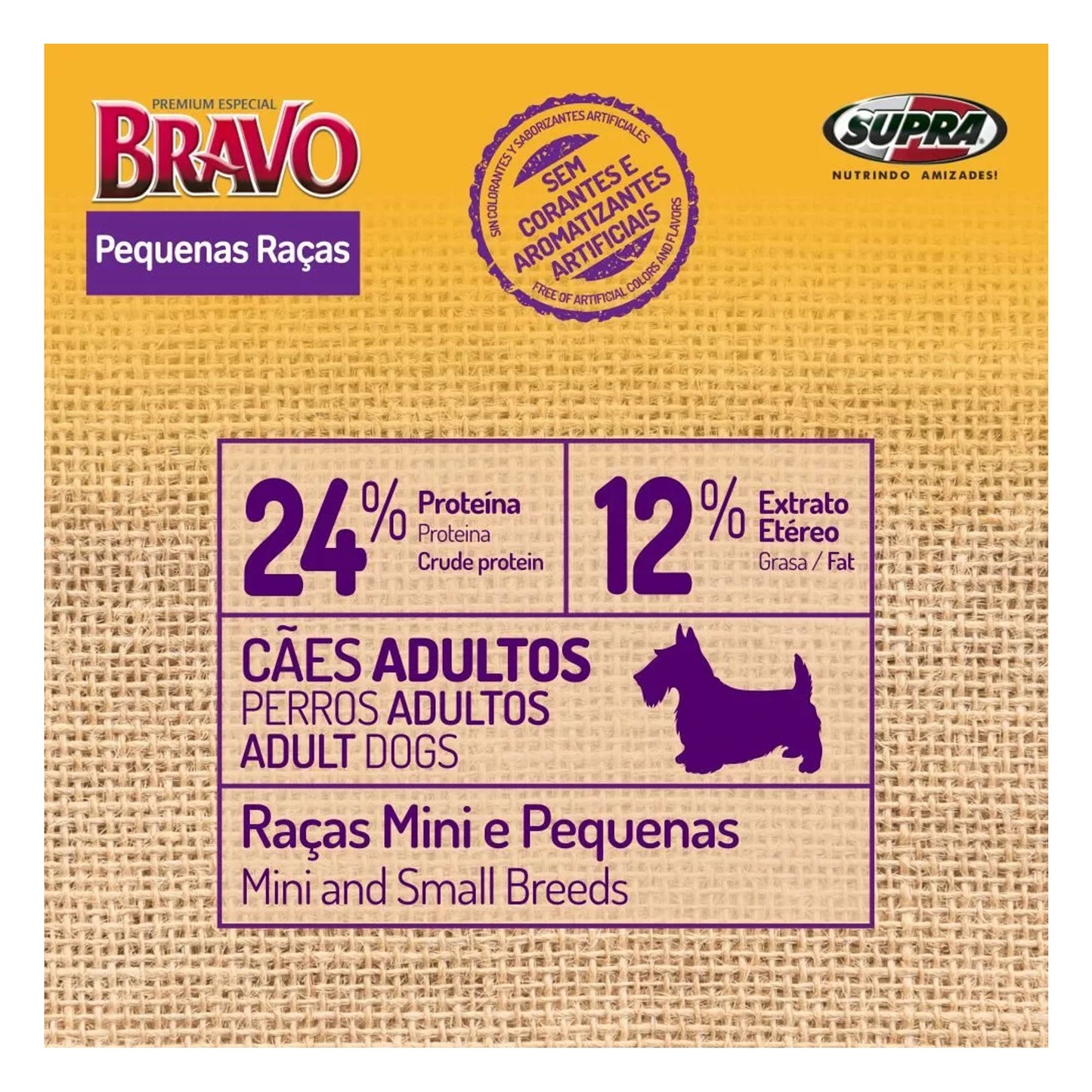 Bravo Razas Pequeñas alimento perros detalle 4