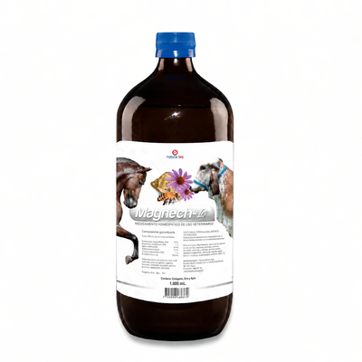 Magnech-Les Inmunomodulador Homeopático Veterinario 1000 mL | Todas las Especies