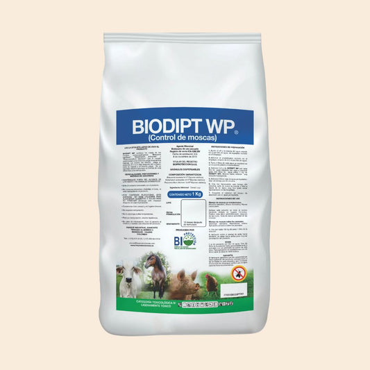 Biodipt solución biológica con hongos entomopatógenos para control natural de moscas y plagas