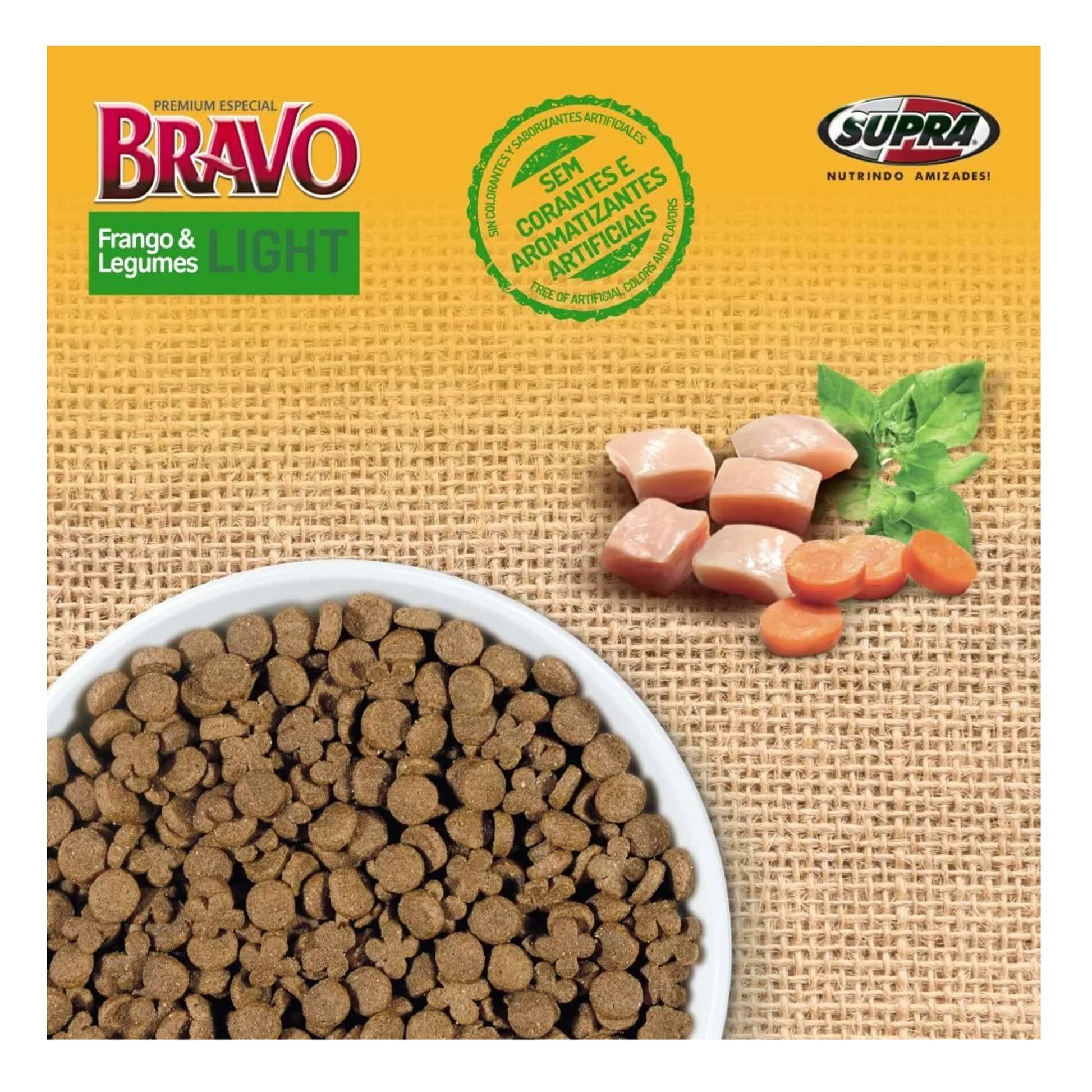 Bravo Pollo Vegetales Light alimento perros detalle 2