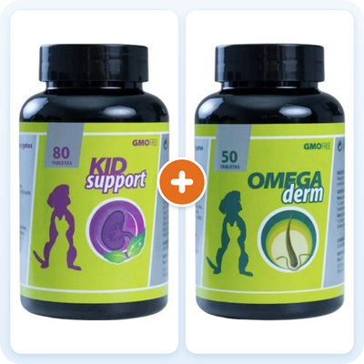 Kit Senior para Perros y Gatos – Kid Support + Omega Derm