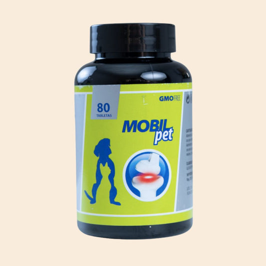Mobilpet suplemento articular con glucosamina, condroitina y MSM para perros y gatos