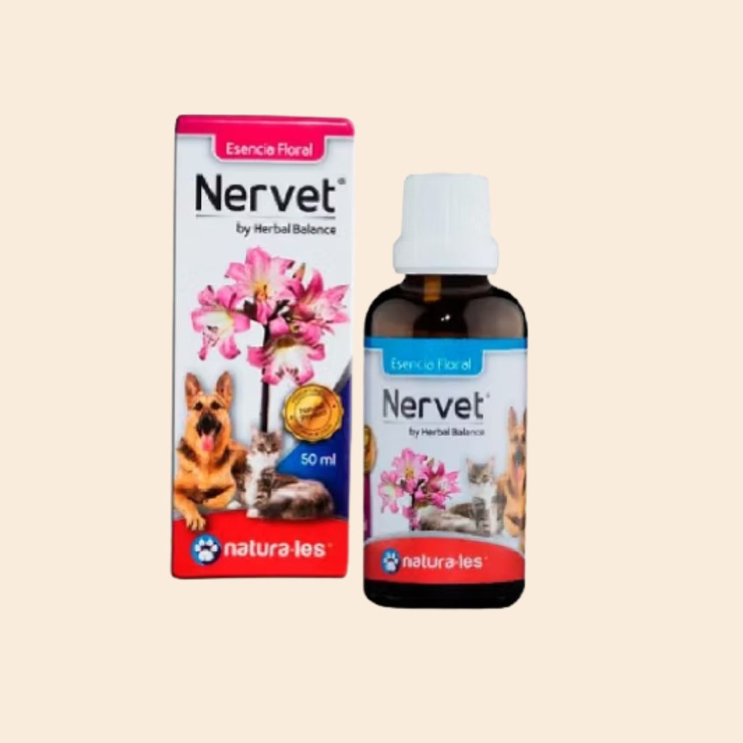 Nervet es un complemento natural para gatos y perros con epilepsia o convulsiones. Fórmula con belladona para apoyar el equilibrio del sistema nervioso.